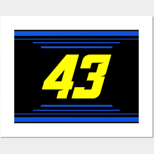 Ryan Ellis #43 2024 NASCAR Design Posters and Art